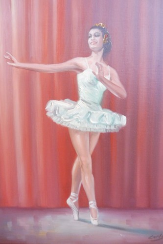 Beau tableau ballerine - beau, tableau,