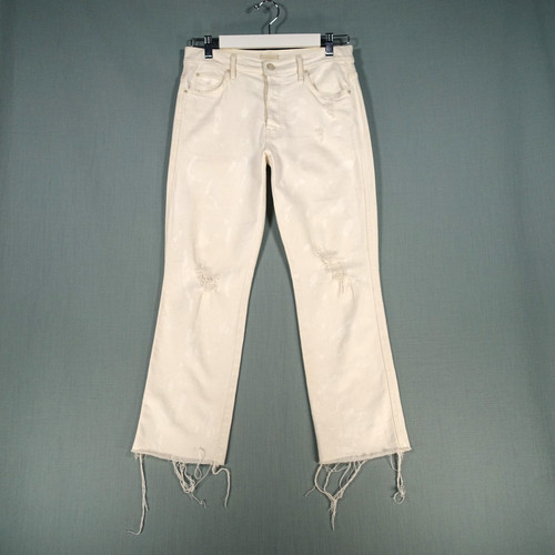 Mother jeans womens white - mother,