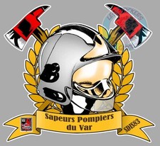 STICKER SAPEURS POMPIERS DU