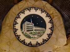 Ancien Grand Plat En Émaux De LONGWY 