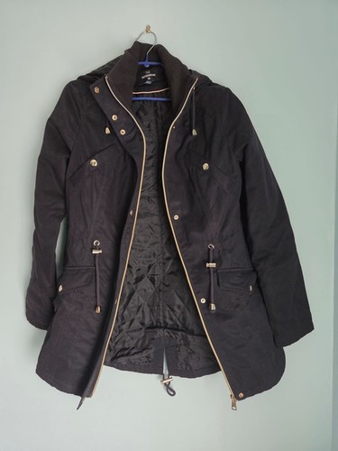 Manteau hiver noir chic - manteau, &