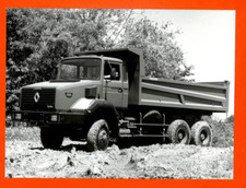 PHOTO GF / CAMION BENNE RENAULT
