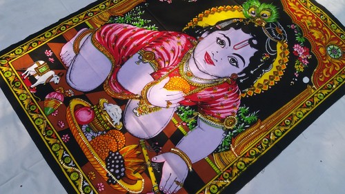 Krishna bébé tenture - krishna,