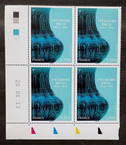 Coin daté timbre - daté, 2013