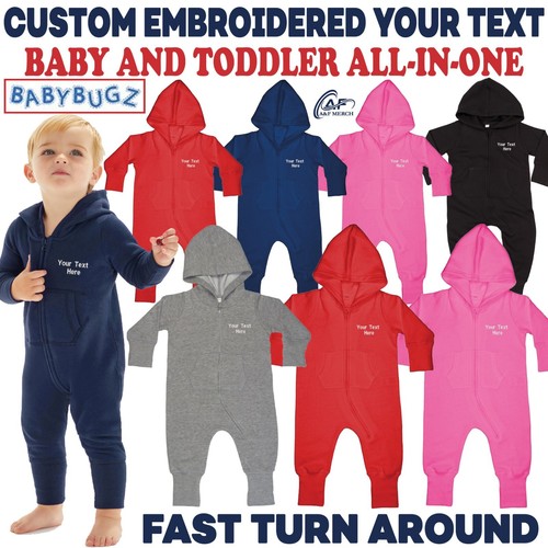 Personnalisé brodé baby - baby, bugz
