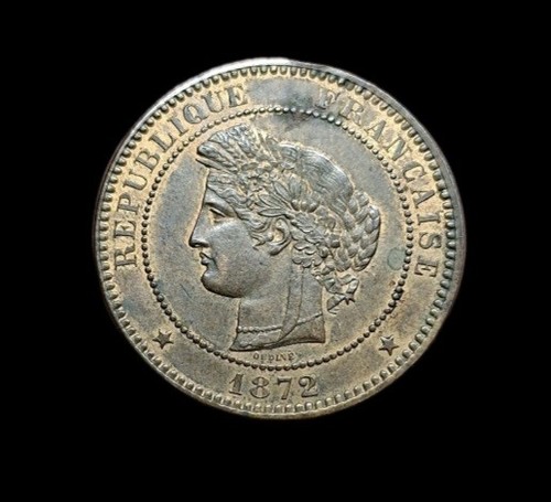 Cérès centimes 1872 a - cérès,