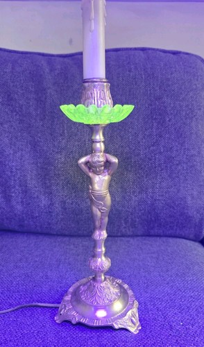 Lampe bronze cherubin - lampe, en
