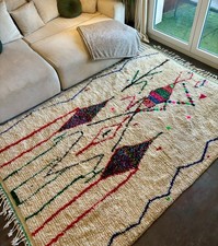 tapis azilal 100% tissé à la