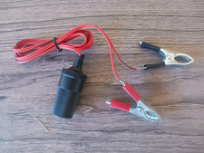 Pinces crocodiles 12V 24V vers