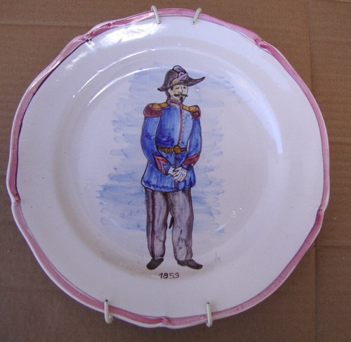 Assiette ancienne gien - assiette,