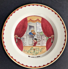 Villeroy & Boch, assiette « le  théatre de Guignol » ma porte d'Allée, n°5