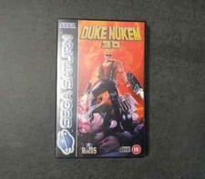 Jeu Sega Saturn VF  Duke Nukem 3D  en parfait état édition française complète