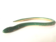 Serpent articulé en bois