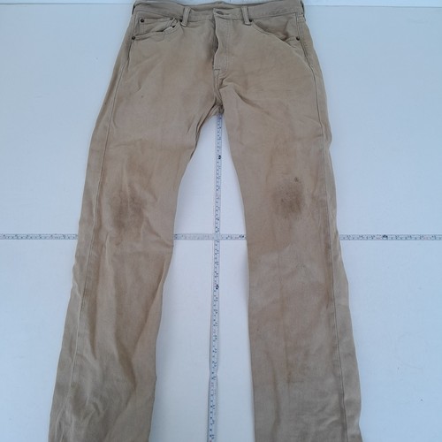 Levis 501 jeans w33 l34 - levis, beige