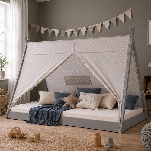 Lit enfant tipi 90x200 - lit,
