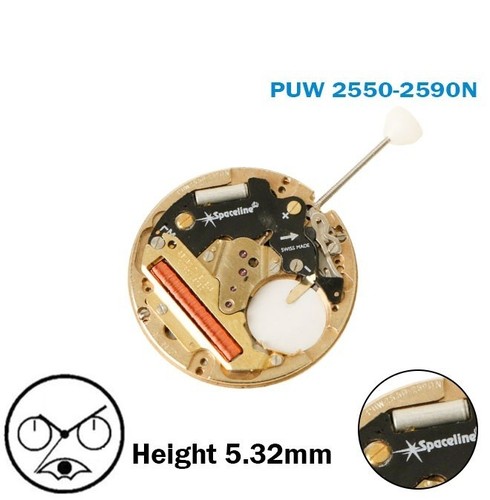 Mouvement chronographe suisse
