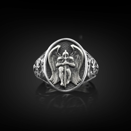 Bague chevalière homme