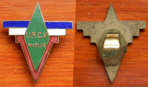 Insigne boutonnière urcv - insigne,
