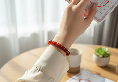 Agate sud rouge bracelet - agate, 20cm