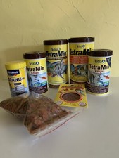 Lot 5 Boîtes Nourriture Poisson 