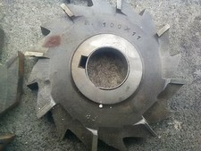 fraise a rainer / molette fer pour toupie  100 x 11 pour machine a bois