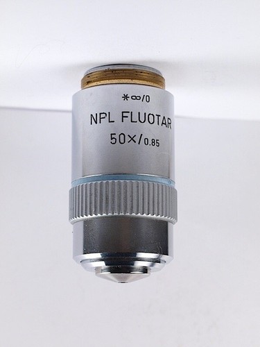 Leitz npl fluotar 50x 85 - fluotar, dry