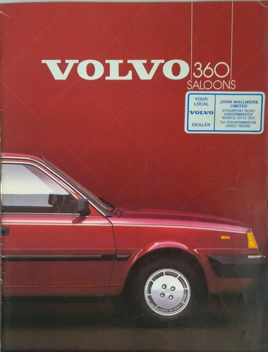 Brochure concessionnaire volvo - concessionnaire,