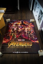 AVENGERS INFINITY WAR Large French Rolled Vintage Movie Poster Original 2018
