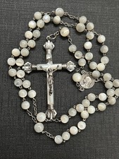 chapelet ancien  argent massif