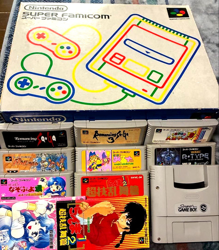 Console super famicom - super,