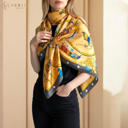 Rare vintage foulard - vintage, soie