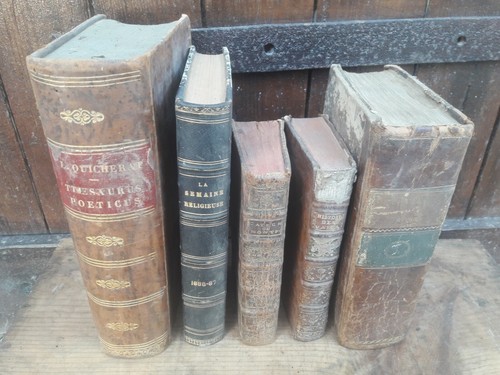 Lot livres anciens 18ème - livres,