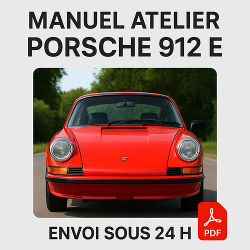 Manuel atelier porsche 912 - manuel,