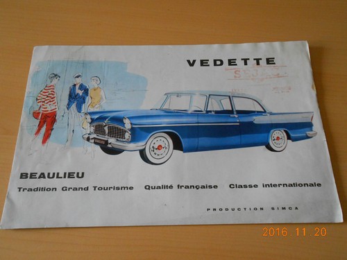 Publicité prospectus simca - prospectus,