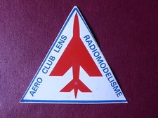 AUTOCOLLANT STICKER AERO CLUB