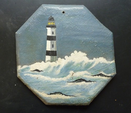 Huile sur bois marine - sur,