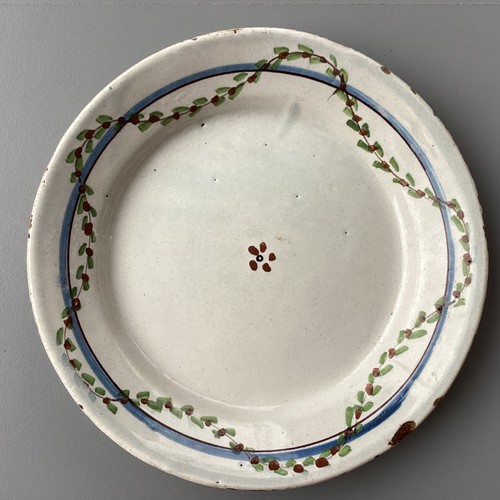 Assiette ancienne xviiie - assiette,