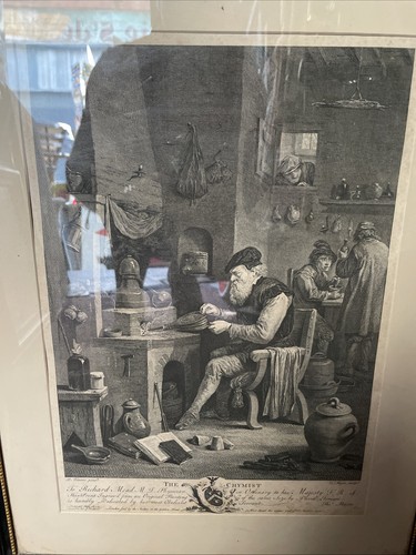 Ancienne gravure anglaise - ancienne,