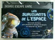 Jeu Soirée Escape Game Les Survivants de l'Espace Larousse Complet