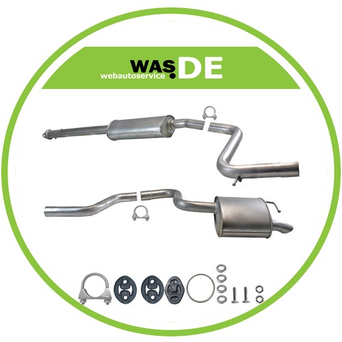 Kit pot échappement pour - pot, d'échappement