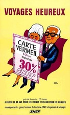 Affiche Poster Train SNCF