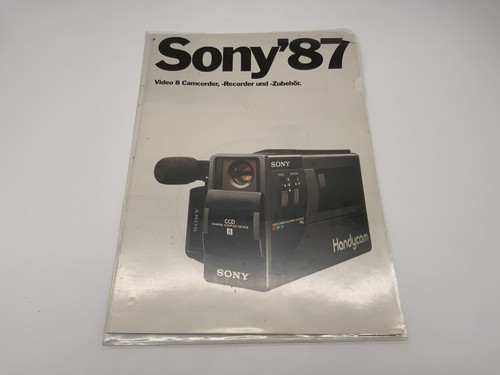 Sony caméscope vidéo 8 - sony, 87