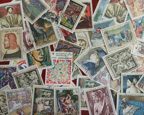 Timbres france thématiques - timbres, de