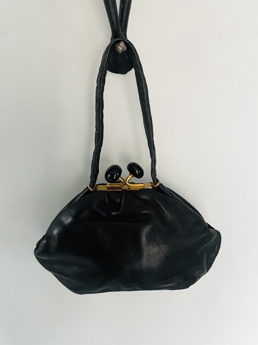 Ancien sac main cuir - sac, à