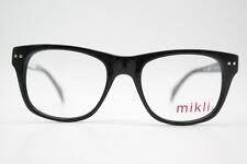 Lunettes Alain Mikli ML1002 Noir Argent Oval Monture De Lunettes Neuf