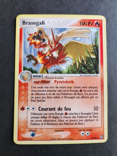 Carte pokemon brasegali holo - carte,