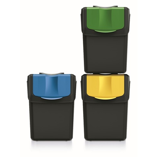 Bac déchets tri sélectif - déchets,