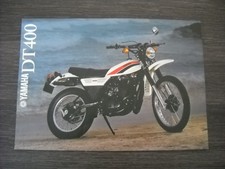 CATALOGUE BROCHURE MOTOS YAMAHA DT400