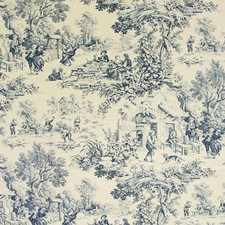 Tissu au mètre Toile de jouy