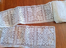 DENTELLE -  400 cm de dentelle de CALAIS début XXe - largeur 12 cm